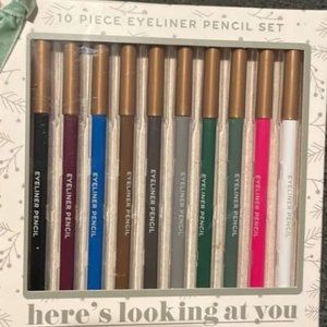 Self-Love Rituals 10 Piece Eyeliner Pencil Set Total Net Wt 0.39 oz New in Box